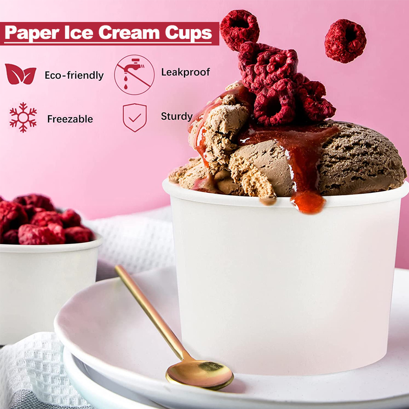 Paper Ice Cream Cups