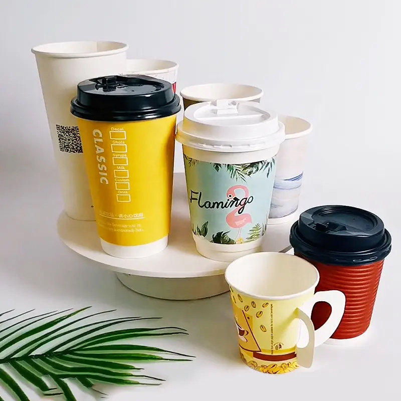 Biodegradable Disposable Ice Cream Packaging Takeaway Paper Cup Manufacturer