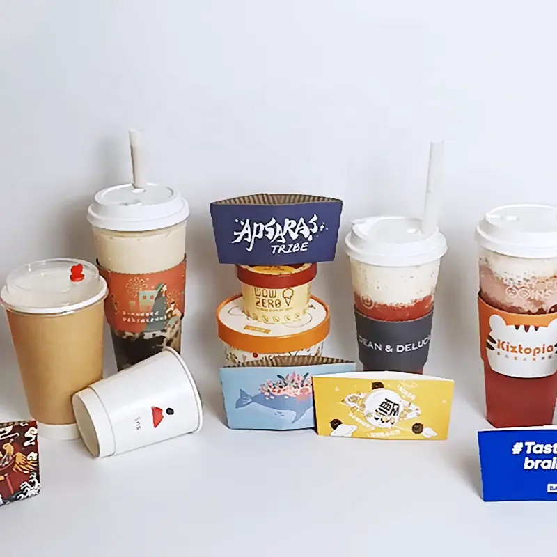 Biodegradable Disposable Ice Cream Packaging Takeaway Paper Cup Manufacturer