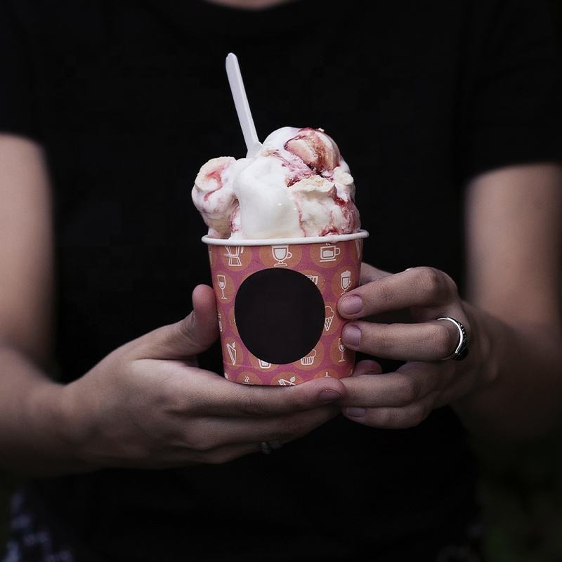 Ice Cream Bowls and Spoons