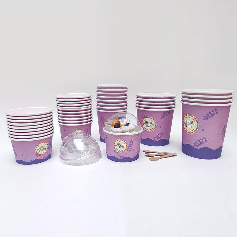 Custom Ice Cream Paper Cup 6oz