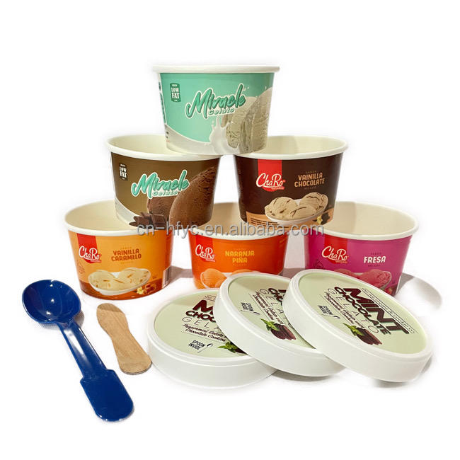 Wholesale Sundae Paper Packaging Bowl