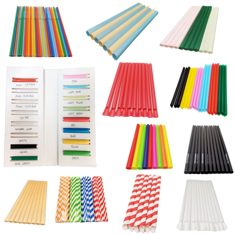 Colorful Biodegradable Compostable PLA Straws