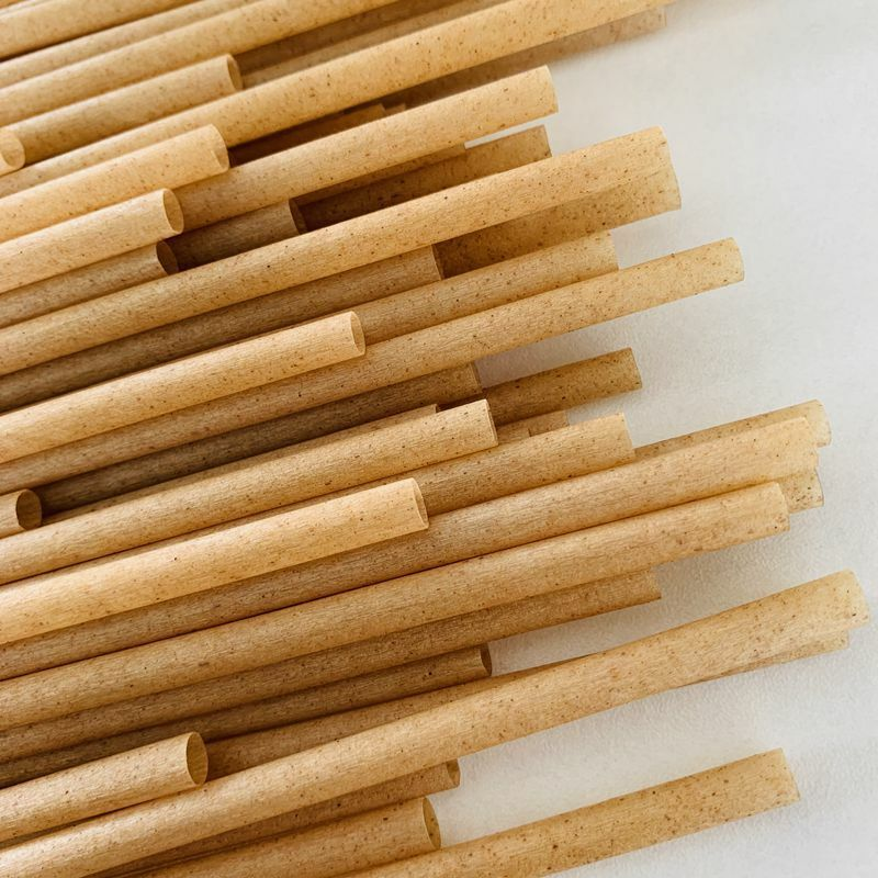 Natural Sugarcane Bagasse Straw