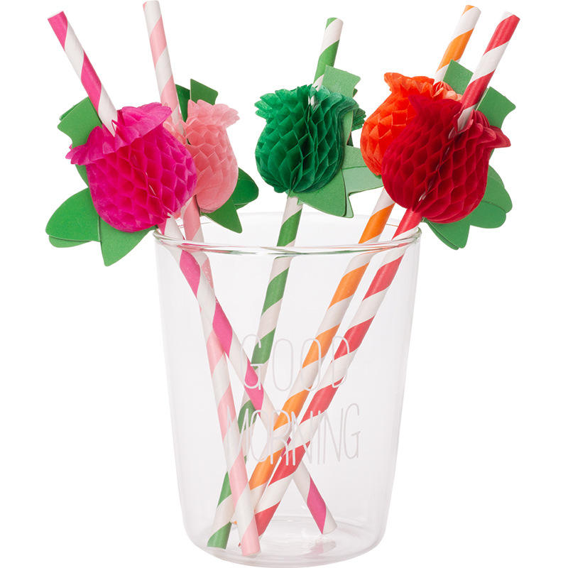 Paper Cocktail Drinking Straws