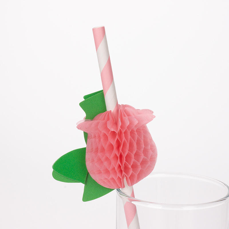 Paper Cocktail Drinking Straws